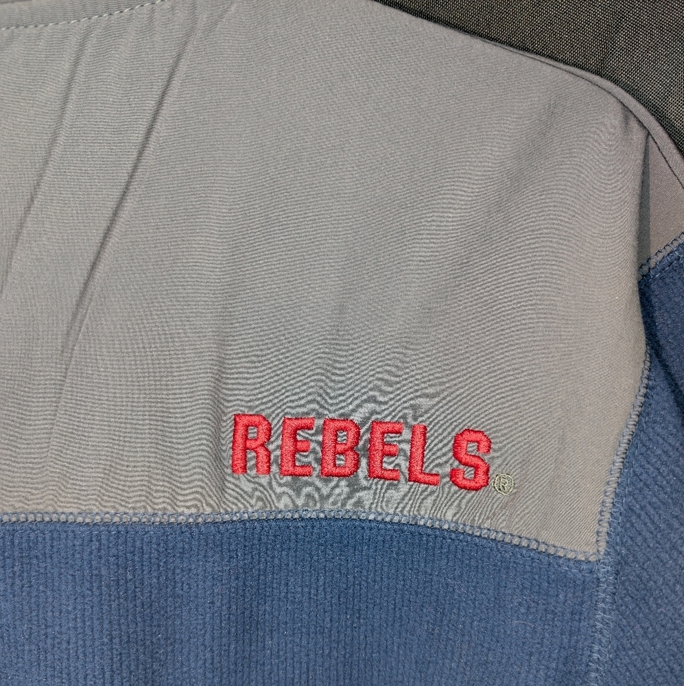 Ole Miss Rebels Full-Zip Fleece Jacket - Men's Medium - Picture 5 of 5